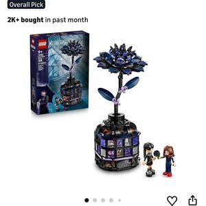 LEGO Black Dahlia Flower Set
